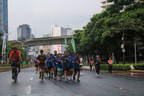Race photo from Road to BAF Lions Run 2024