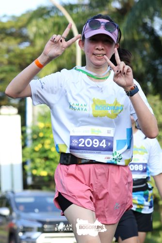 Race photo from Taman Budaya x BOGORUN 2025