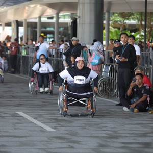 Race photo from KEDIRI HALF MARATHON 2026