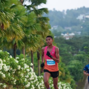 Race photo from BOGORUN 2026