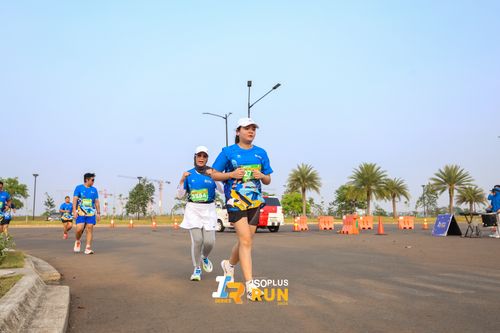 Race photo from ISOPlus Run 2024 Jakarta