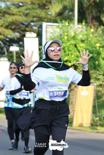 Race photo from Taman Budaya x BOGORUN 2025