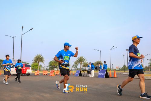 Race photo from ISOPlus Run 2024 Jakarta