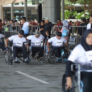 Race photo from KEDIRI HALF MARATHON 2026