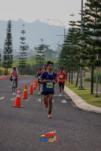 Race photo from CISANGKAN KBP CITY RUN 2025