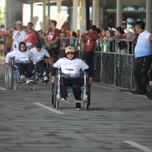 Race photo from KEDIRI HALF MARATHON 2026