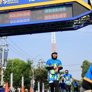 Race photo from SURABAYA ISOPLUS MARATHON 2026