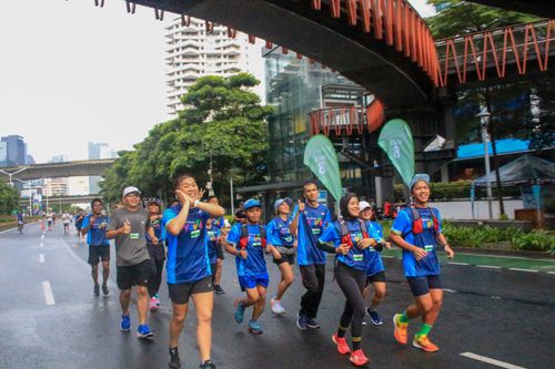 Race photo from Road to BAF Lions Run 2024