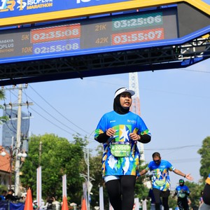 Race photo from SURABAYA ISOPLUS MARATHON 2026