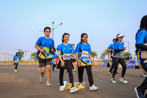 Race photo from ISOPlus Run 2024 Jakarta