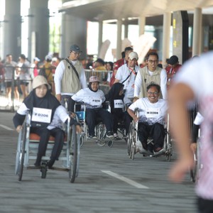 Race photo from KEDIRI HALF MARATHON 2026