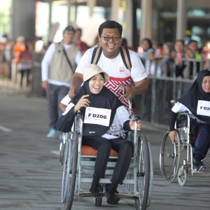 Race photo from KEDIRI HALF MARATHON 2026