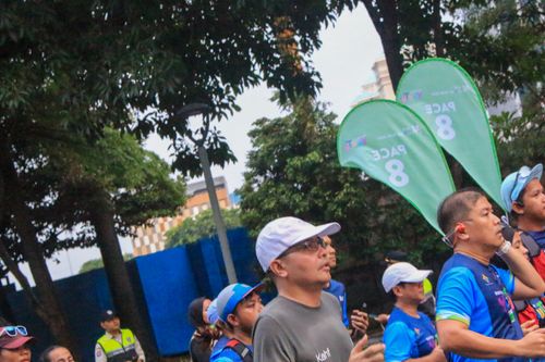 Race photo from Road to BAF Lions Run 2024