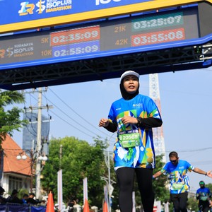 Race photo from SURABAYA ISOPLUS MARATHON 2026