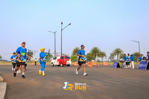 Race photo from ISOPlus Run 2024 Jakarta