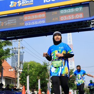 Race photo from SURABAYA ISOPLUS MARATHON 2026