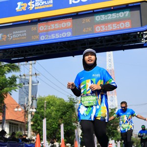 Race photo from SURABAYA ISOPLUS MARATHON 2026