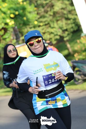 Race photo from Taman Budaya x BOGORUN 2025
