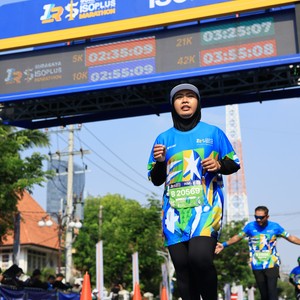 Race photo from SURABAYA ISOPLUS MARATHON 2026