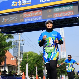 Race photo from SURABAYA ISOPLUS MARATHON 2026