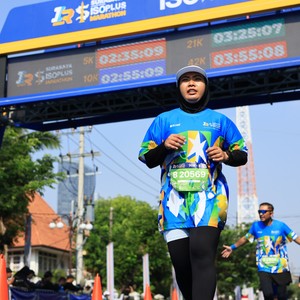 Race photo from SURABAYA ISOPLUS MARATHON 2026