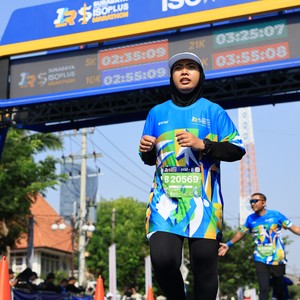 Race photo from SURABAYA ISOPLUS MARATHON 2026