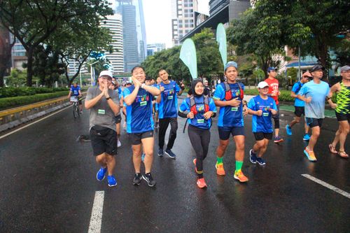 Race photo from Road to BAF Lions Run 2024