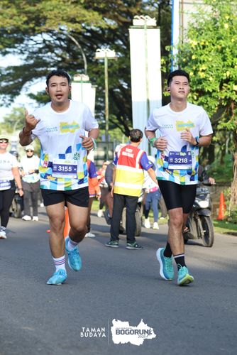 Race photo from Taman Budaya x BOGORUN 2025