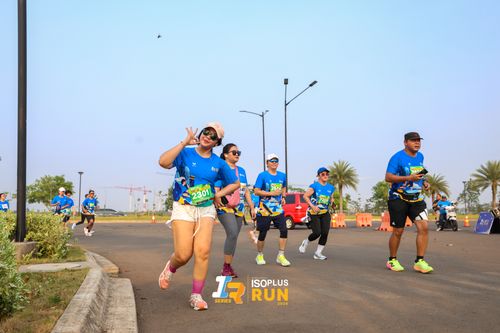 Race photo from ISOPlus Run 2024 Jakarta