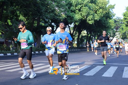 Race photo from SURABAYA ISOPLUS MARATHON 2025