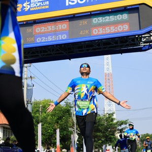 Race photo from SURABAYA ISOPLUS MARATHON 2026