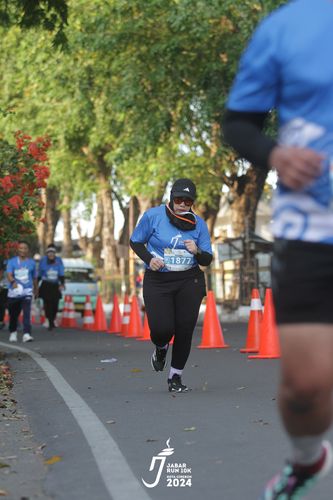 Race photo from Jabar Run 10K 2024