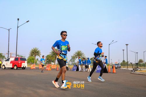 Race photo from ISOPlus Run 2024 Jakarta