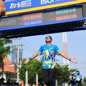 Race photo from SURABAYA ISOPLUS MARATHON 2026