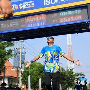 Race photo from SURABAYA ISOPLUS MARATHON 2026