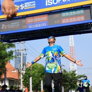 Race photo from SURABAYA ISOPLUS MARATHON 2026