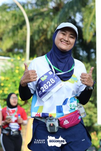 Race photo from Taman Budaya x BOGORUN 2025