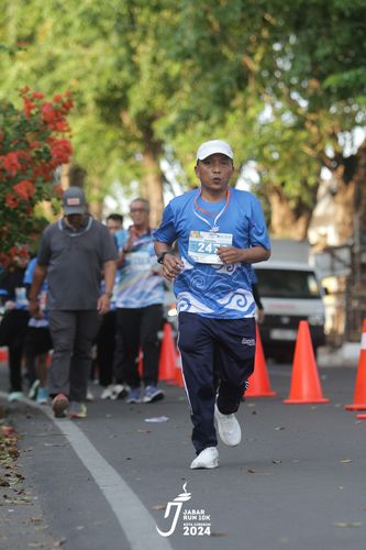 Race photo from Jabar Run 10K 2024