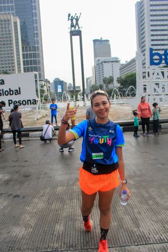 Race photo from Road to BAF Lions Run 2024