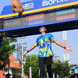 Race photo from SURABAYA ISOPLUS MARATHON 2026