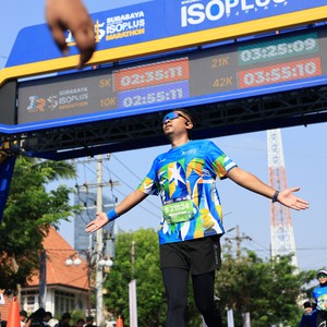 Race photo from SURABAYA ISOPLUS MARATHON 2026