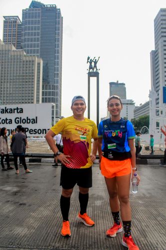 Race photo from Road to BAF Lions Run 2024