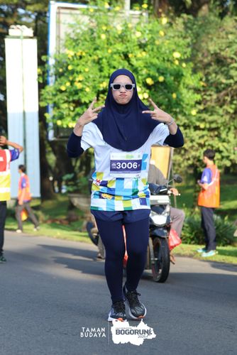Race photo from Taman Budaya x BOGORUN 2025