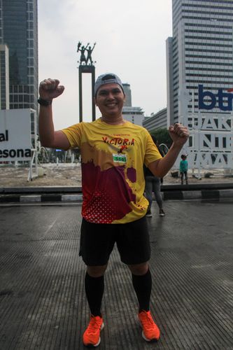 Race photo from Road to BAF Lions Run 2024