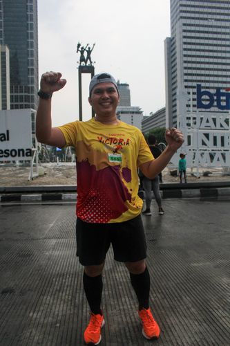 Race photo from Road to BAF Lions Run 2024