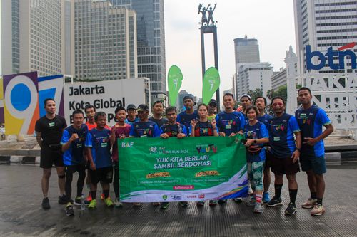 Race photo from Road to BAF Lions Run 2024