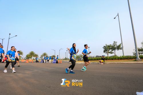 Race photo from ISOPlus Run 2024 Jakarta