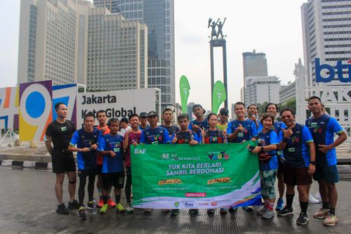 Race photo from Road to BAF Lions Run 2024