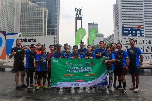 Race photo from Road to BAF Lions Run 2024