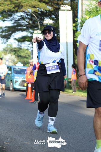 Race photo from Taman Budaya x BOGORUN 2025